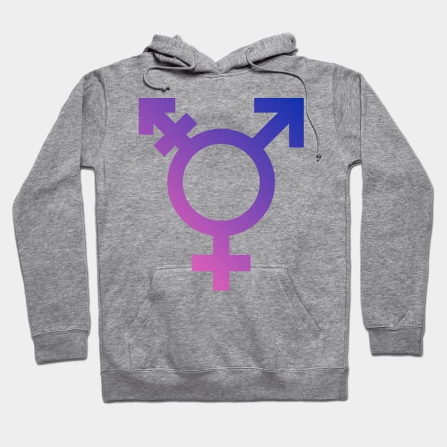 Transgender Symbol Hoodie by sovereign120